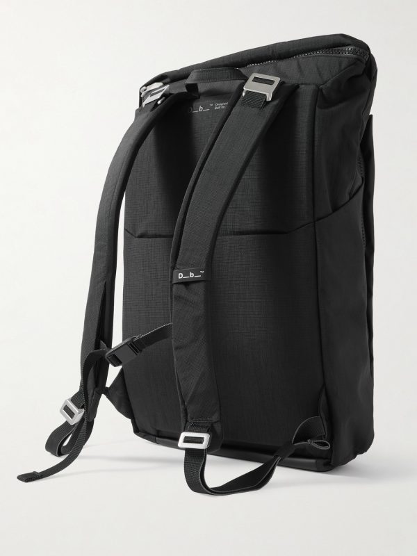 Entour Panelled Ripstop Backpack - BK