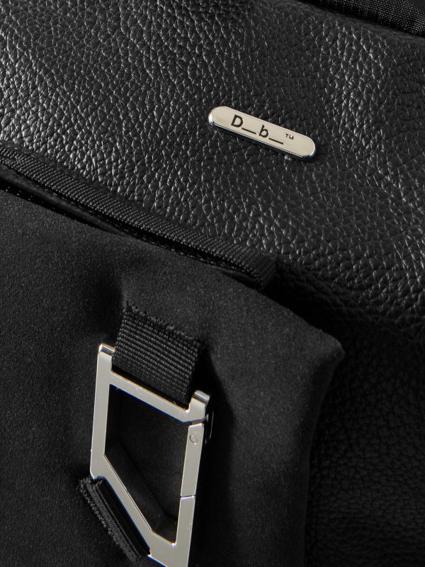 Entour Full-Grain Leather and Suede Weekend Bag - CU
