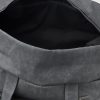 Entour Full-Grain Leather and Canvas Weekend Bag - E1