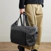Entour Full-Grain Leather and Canvas Weekend Bag - OU