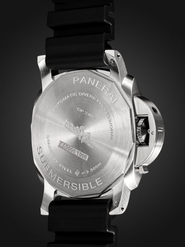 Submersible QuarantaQuattro Automatic 44mm Stainless Steel and Rubber Watch, Ref. No. PAM01596 - BK Submersible QuarantaQuattro Automatic 44mm Stainless Steel and Rubber Watch, Ref. No. PAM01596 - BK