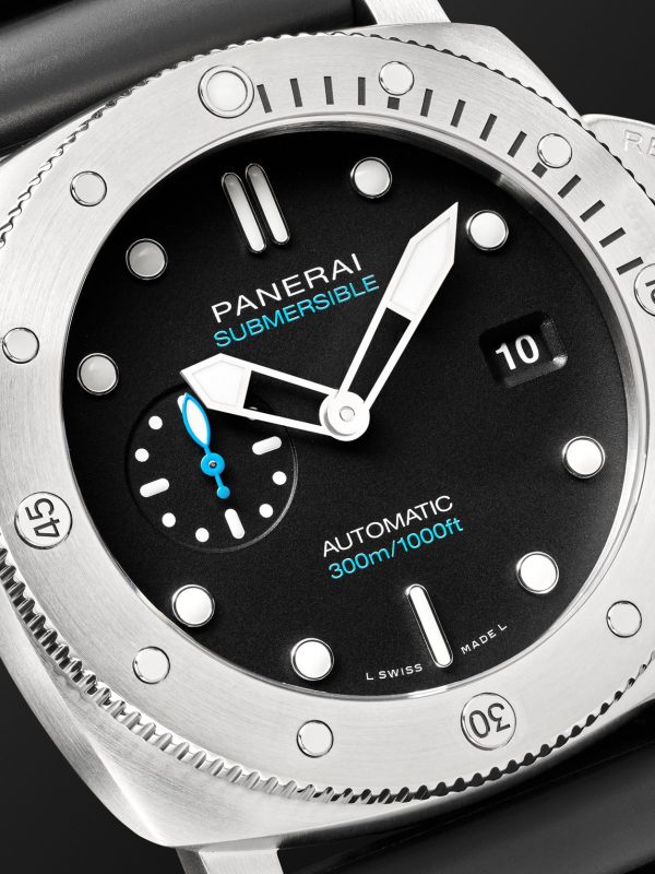 Submersible QuarantaQuattro Automatic 44mm Stainless Steel and Rubber Watch, Ref. No. PAM01596 - CU Submersible QuarantaQuattro Automatic 44mm Stainless Steel and Rubber Watch, Ref. No. PAM01596 - CU