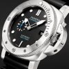 Submersible QuarantaQuattro Automatic 44mm Stainless Steel and Rubber Watch, Ref. No. PAM01596 - FR Submersible QuarantaQuattro Automatic 44mm Stainless Steel and Rubber Watch, Ref. No. PAM01596 - FR