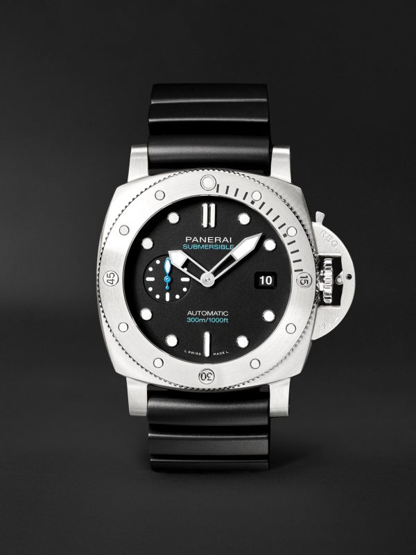 Submersible QuarantaQuattro Automatic 44mm Stainless Steel and Rubber Watch, Ref. No. PAM01596 Submersible QuarantaQuattro Automatic 44mm Stainless Steel and Rubber Watch, Ref. No. PAM01596