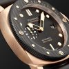 Submersible QuarantaQuattro Automatic 44mm Goldtech™ OroCarbo and Rubber Watch, Ref. No. PAM02070 - CU