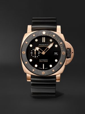 Submersible QuarantaQuattro Automatic 44mm Goldtech™ OroCarbo and Rubber Watch, Ref. No. PAM02070 Submersible QuarantaQuattro Automatic 44mm Goldtech™ OroCarbo and Rubber Watch, Ref. No. PAM02070