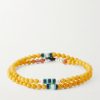 Sterling Silver Multi-Stone Beaded Bracelet Sterling Silver Multi-Stone Beaded Bracelet