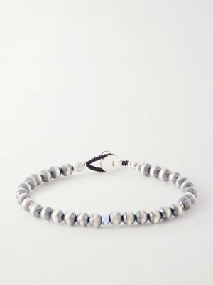 Circle5 Sterling Silver Multi-Stone Beaded Bracelet Circle5 Sterling Silver Multi-Stone Beaded Bracelet
