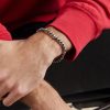 Circle5 Sterling Silver Multi-Stone Beaded Bracelet - OU