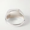 Rectangle Sterling Silver Turquoise Ring - BK Rectangle Sterling Silver Turquoise Ring - BK