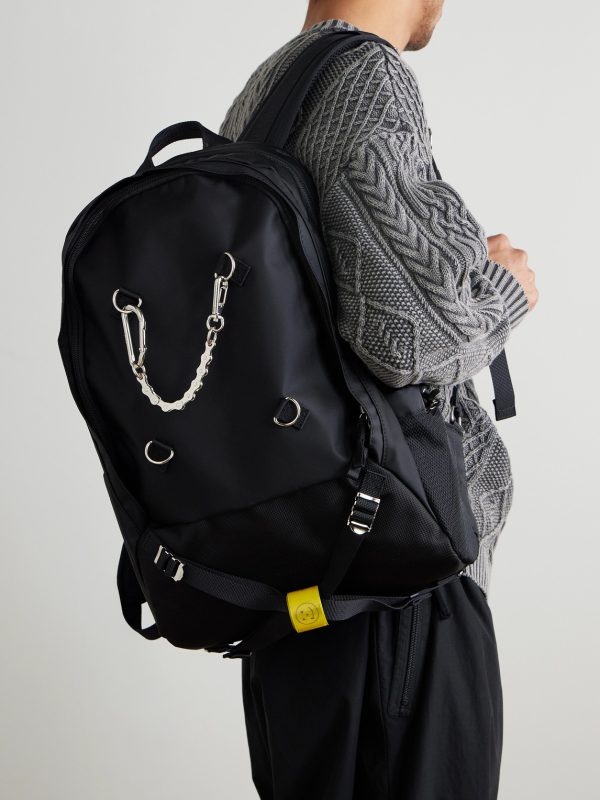 Ride Webbing-Trimmed Nylon Backpack - OU Ride Webbing-Trimmed Nylon Backpack - OU