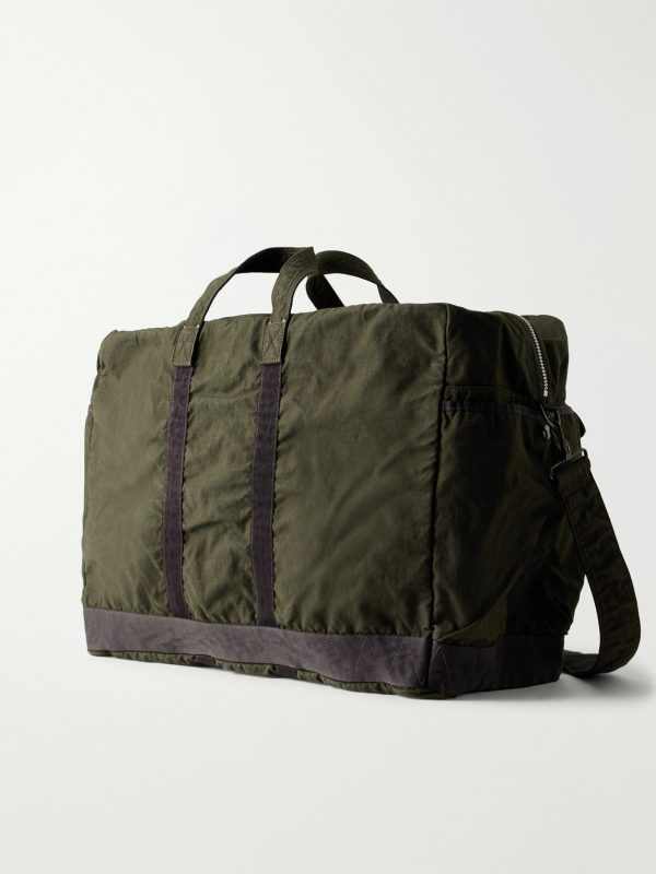 2Way Large Canvas Duffle Bag - BK
