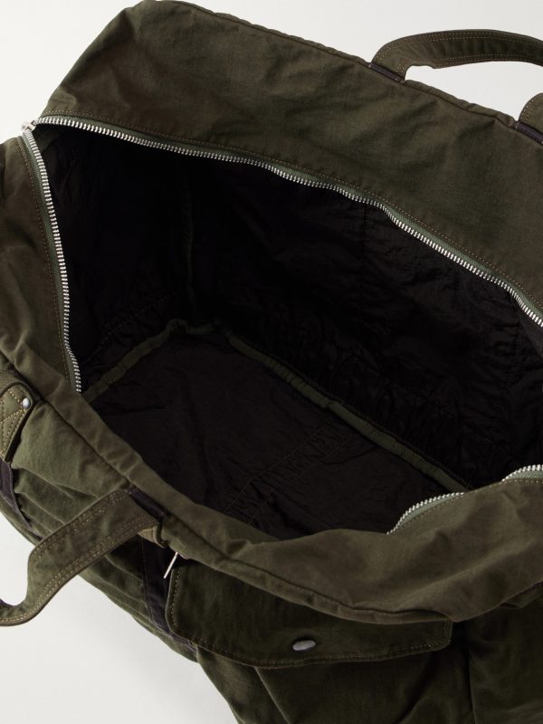 2Way Large Canvas Duffle Bag - E1