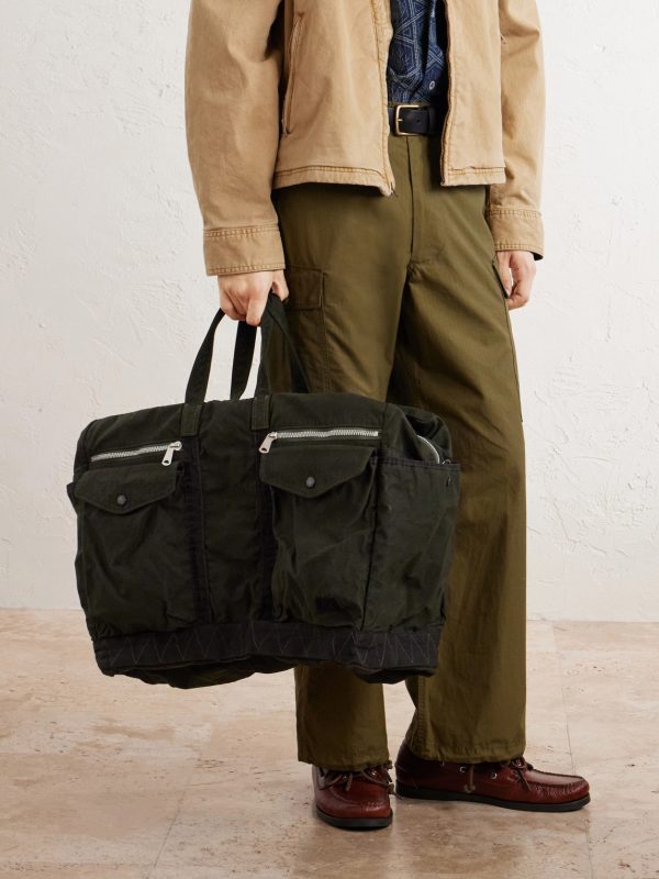 2Way Large Canvas Duffle Bag - E2
