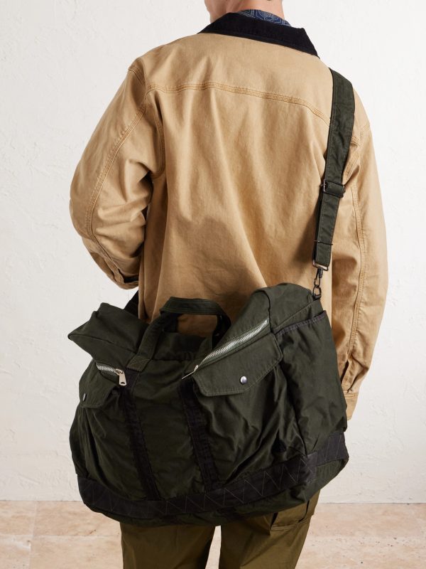 2Way Large Canvas Duffle Bag - FR