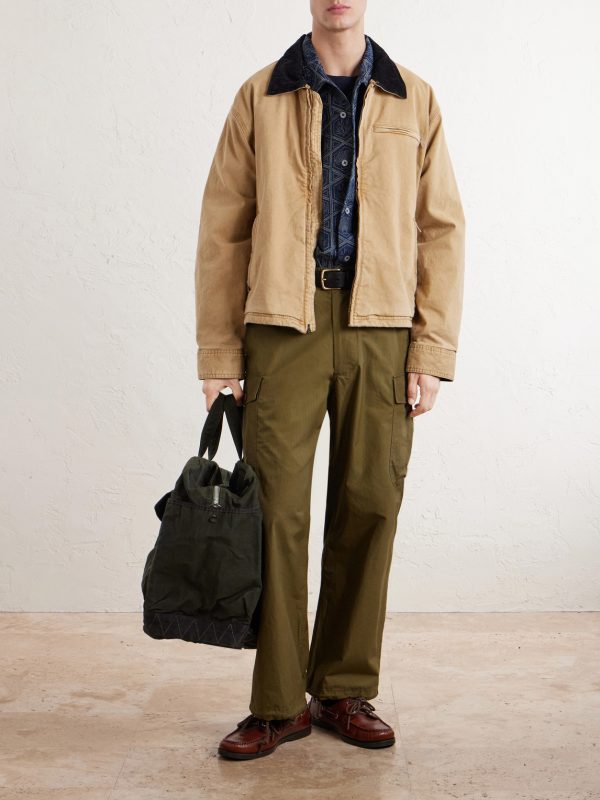 2Way Large Canvas Duffle Bag - OU