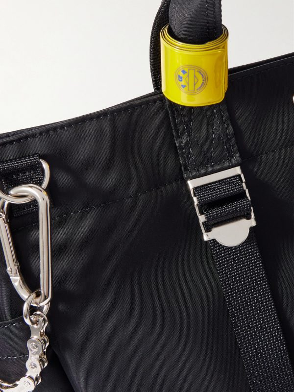 Ride 2Way Webbing-Trimmed Nylon Messenger Bag - CU