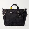 Ride 2Way Webbing-Trimmed Nylon Messenger Bag