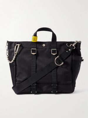 Ride 2Way Webbing-Trimmed Nylon Messenger Bag Ride 2Way Webbing-Trimmed Nylon Messenger Bag