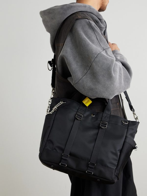 Ride 2Way Webbing-Trimmed Nylon Messenger Bag - OU