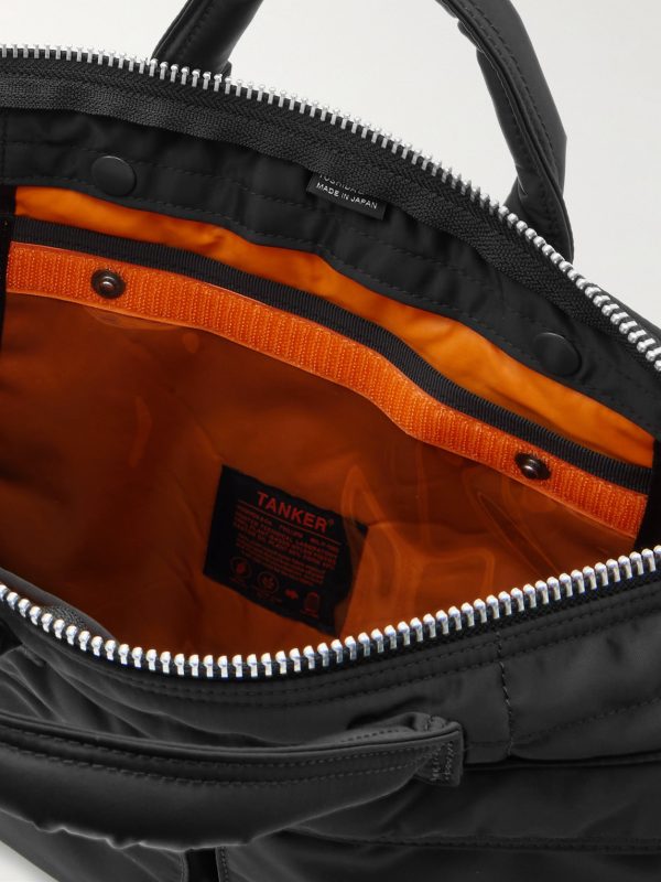 Tanker Helmet Short Nylon-Twill Tote Bag - E1 Tanker Helmet Short Nylon-Twill Tote Bag - E1