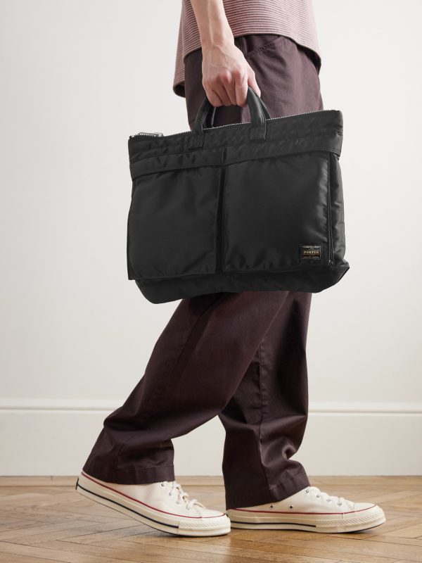 Tanker Helmet Short Nylon-Twill Tote Bag - OU Tanker Helmet Short Nylon-Twill Tote Bag - OU