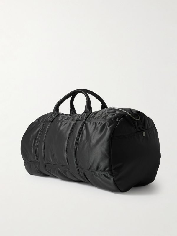 Tanker Drum Nylon-Twill Weekend Bag - BK Tanker Drum Nylon-Twill Weekend Bag - BK