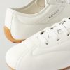 Logo-Print Leather Sneakers - CU Logo-Print Leather Sneakers - CU