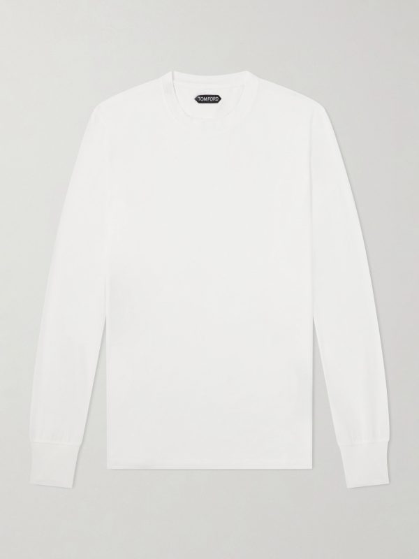 Lyocell and Cotton-Blend Jersey T-Shirt