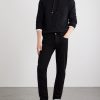 Logo-Embroidered Cashmere Hoodie - OU Logo-Embroidered Cashmere Hoodie - OU