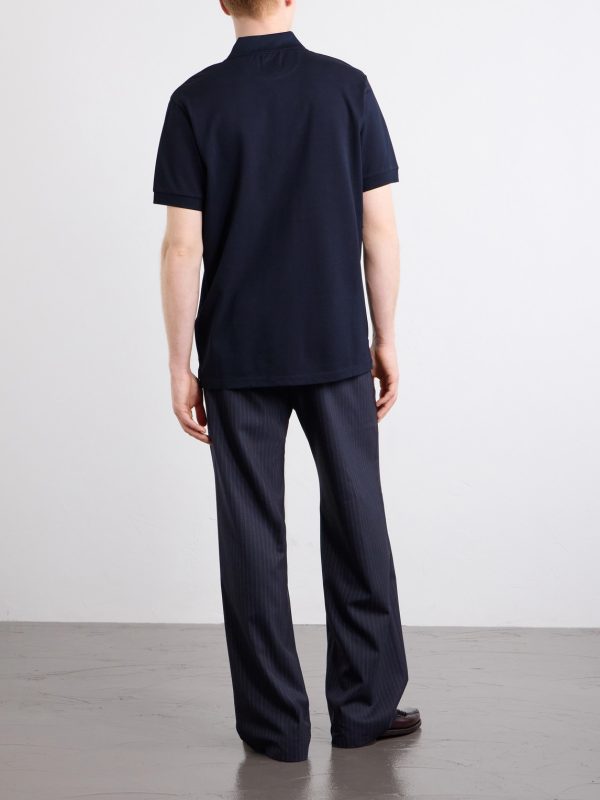 Cotton-Piqué Polo Shirt - BK