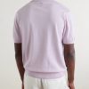 Cotton and Silk-Blend Polo Shirt - BK Cotton and Silk-Blend Polo Shirt - BK