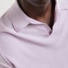 Cotton and Silk-Blend Polo Shirt - E2 Cotton and Silk-Blend Polo Shirt - E2