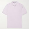 Cotton and Silk-Blend Polo Shirt Cotton and Silk-Blend Polo Shirt