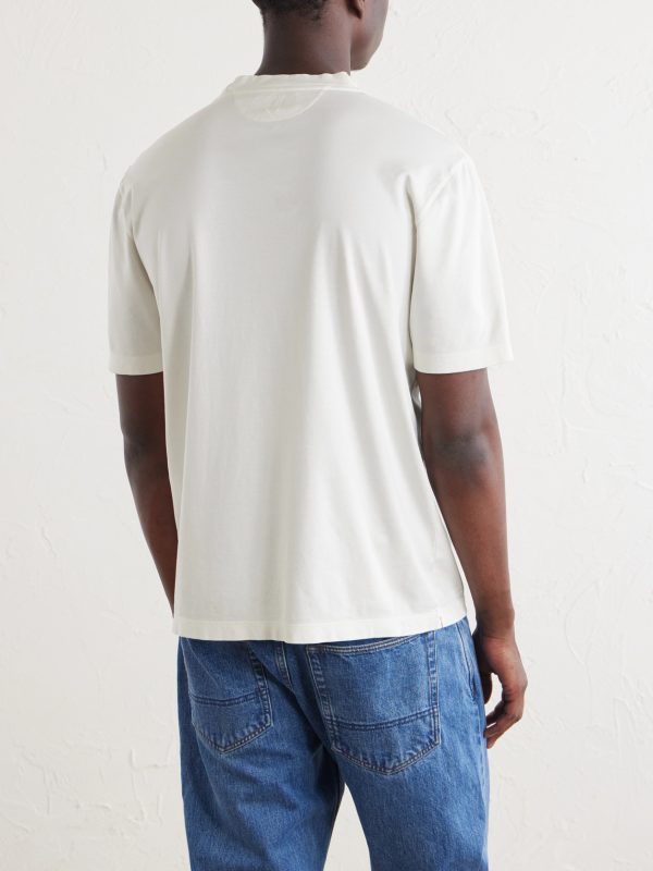 Plain Cotton-Jersey T-Shirt - BK Plain Cotton-Jersey T-Shirt - BK