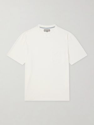 Plain Cotton-Jersey T-Shirt Plain Cotton-Jersey T-Shirt