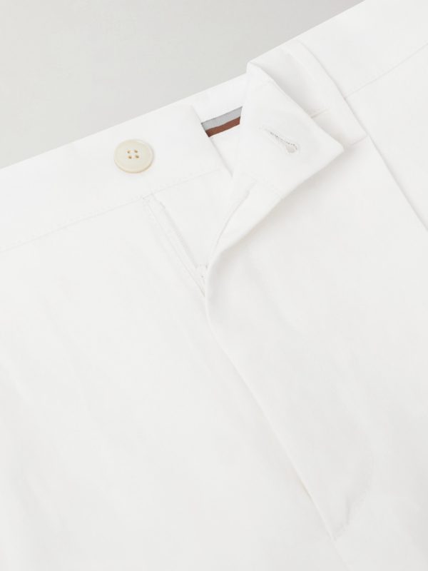 Mamhood Straight-Leg Pleated Linen And Silk-Blend Trousers - E1 Mamhood Straight-Leg Pleated Linen And Silk-Blend Trousers - E1
