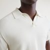 Cotton and Silk-Blend Polo Shirt - E1 Cotton and Silk-Blend Polo Shirt - E1