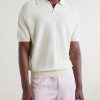 Cotton and Silk-Blend Polo Shirt - FR Cotton and Silk-Blend Polo Shirt - FR