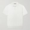 Cotton and Silk-Blend Polo Shirt Cotton and Silk-Blend Polo Shirt