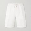 Straight-Leg Linen And Silk-Blend Bermuda Shorts Straight-Leg Linen And Silk-Blend Bermuda Shorts