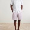 Camp-Collar Cotton and Linen-Blend Shirt - OU Camp-Collar Cotton and Linen-Blend Shirt - OU