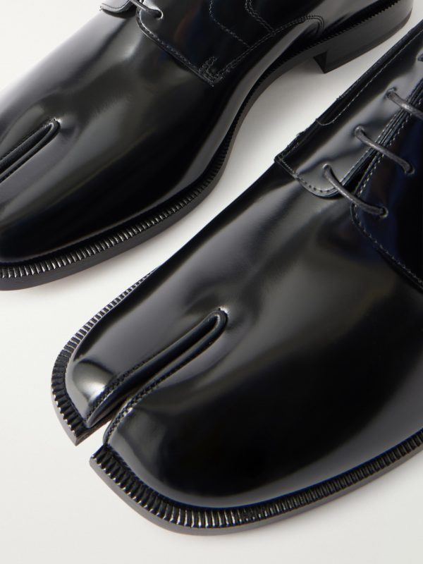 Tabi Leather Derby Shoes - CU Tabi Leather Derby Shoes - CU