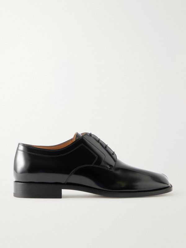 Tabi Leather Derby Shoes Tabi Leather Derby Shoes