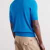 Triomphe Logo-Embroidered Cotton Polo Shirt - BK Triomphe Logo-Embroidered Cotton Polo Shirt - BK