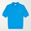 Triomphe Logo-Embroidered Cotton Polo Shirt Triomphe Logo-Embroidered Cotton Polo Shirt