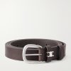 2cm Logo-Embellished Leather Belt