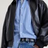 Logo-Embroidered Striped Cotton-Poplin Shirt - CU Logo-Embroidered Striped Cotton-Poplin Shirt - CU
