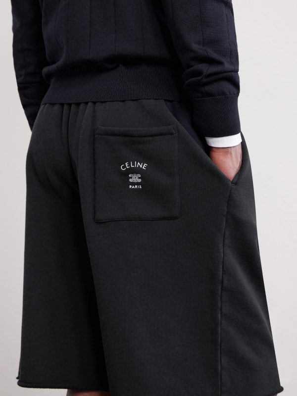 Straight-Leg Logo-Embroidered Cotton-Jersey Shorts - CU Straight-Leg Logo-Embroidered Cotton-Jersey Shorts - CU