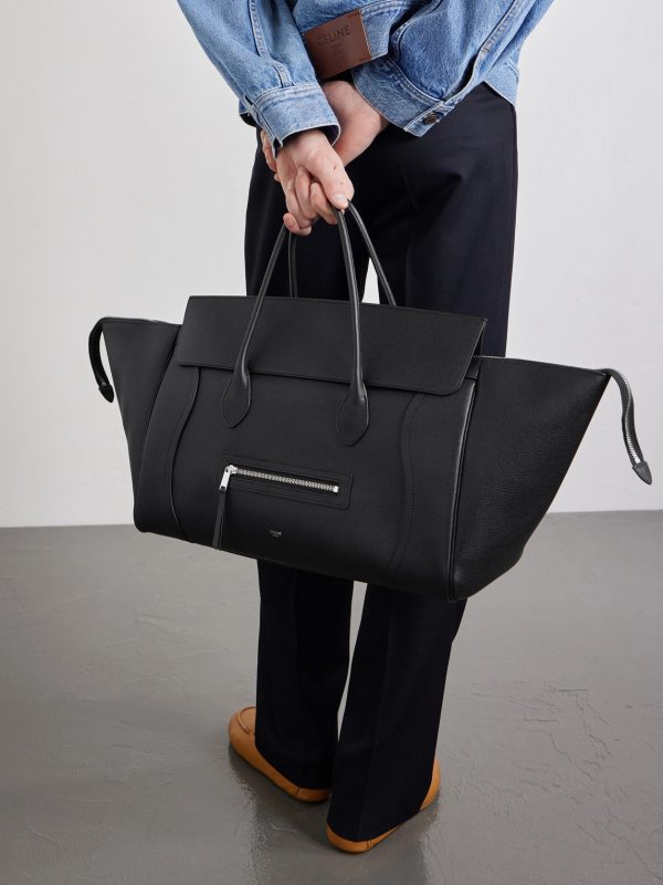 Luggage Full-Grain Leather Tote Bag - FR